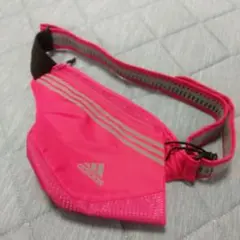 adidasアディダス　ドリンクホルダー　ランニング　ピンク　未使用