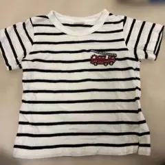 プティマイン 消防車Tシャツ 90cm