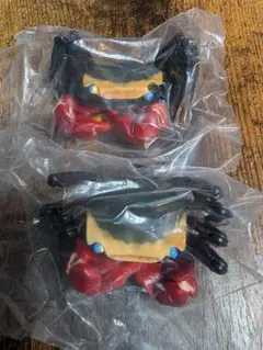 いきもの大図鑑アドバンス　カニ　アカテガニ(リアルカラー)2個セット