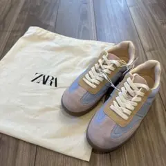 新品　ZARA ザラ　マルチピーススニーカー　靴　牛革　レザー　キッズ　子供