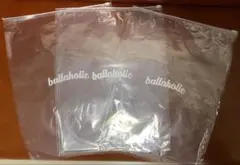 ballaholic ジップバッグ 3枚セット
