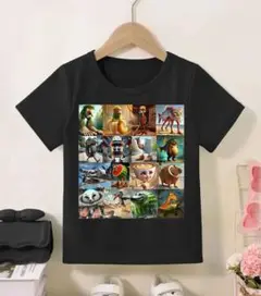 トゥントゥンサフール　120　Tシャツ　半袖　ブラック