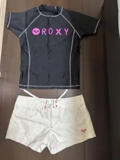 ROXY ラッシュガードとショートパンツ セット S サイズ