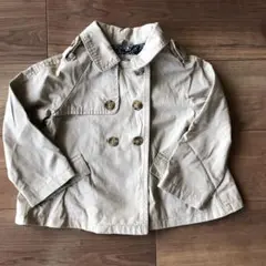 baby gap kids トレンチコート　ショート　100cm 3才