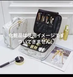 メイクポーチ　大理石柄