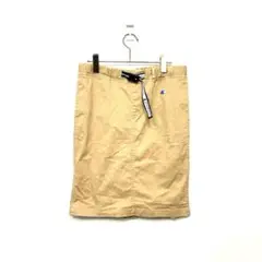 champion アイボリー膝丈タイトスカート L ベルト付き ロゴ入り⭐︎406