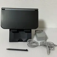 newニンテンドー　3DS LL メタリックブラック　　本体　充電器あり