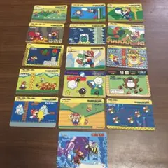 スーパーマリオワールド　トップサンカード 16枚セット