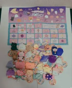 つぶらな瞳のハロウィン ぷちマスコットBC全25種類セット＋ポスター