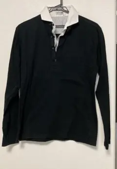 COMME CA DU MODE 重ね着風長袖カットソー黒　L
