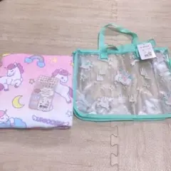 新品未使用タグ付き　プールバック　ビーチバック　コンパクトバスタオル