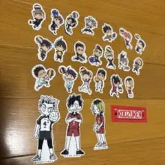 ハイキュー！！ステッカー シールセット