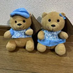 シンガポール航空 ぬいぐるみ クマ 2体セット