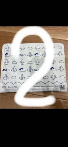 ANA 飛行機　ノベルティ 2枚