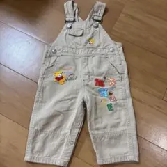 〘 美品〙MIKIHOUSE オーバーオール 80