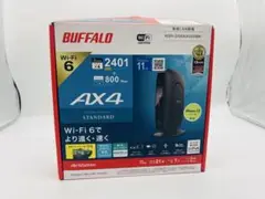 BUFFALO WSR-3200AX4S/DBK Wi-Fi 6ルーター　②