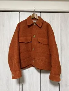 MAISON SPECIAL シェットランドウール中綿ブルゾン