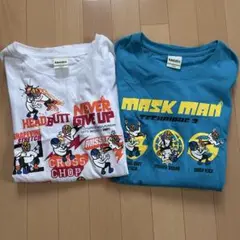 美品 Laundry ランドリー Tシャツ 2枚セット プロレス マスクマン Ｌ