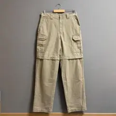 L.LBean 90s カーゴコンバーチブルパンツ　ショートパンツ　チノパン