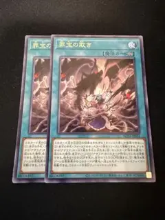 遊戯王　罪宝の欺き　字レア２枚セット