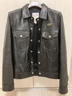 美品！ルイスレザー 茶芯ベジカウライダースウエスタンジャケット38 Lewis Leathers - 極美品 ルイスレザー 茶芯 ベジカウ コルセア