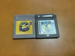 ゲームボーイ ソフト ポケットモンスター 2点 黄&銀