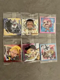 ワンピース ウエハースシール 6枚セット