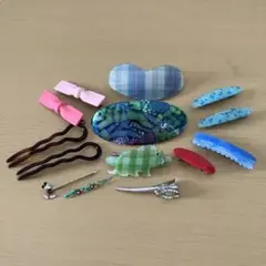 バレッタ　ヘアピン
