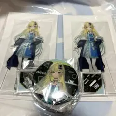 ぶいすぽっ！ ビッグアクリルスタンド缶バッジセット 藍沢エマ
