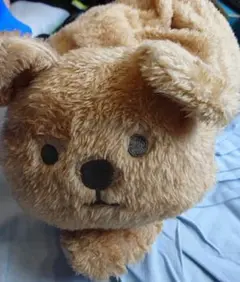 ティッシュケース　くまのぬいぐるみ