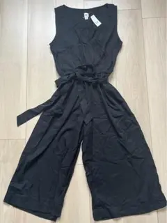【新品未使用】GAP ブラック ショートオールインワン サロペットXS