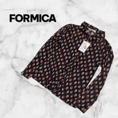 FORMICA 総柄　シャツ　イタリア　L 新品未使用