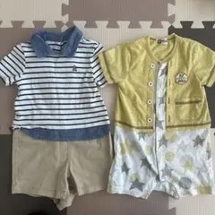 2着セット　baby gap/KP Boy ロンパース 80