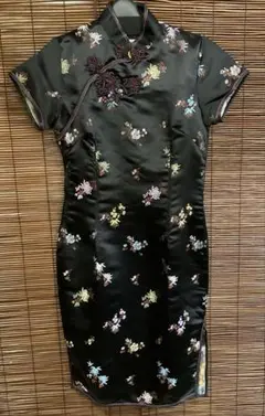 チャイナドレス　M黒