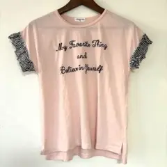 美品　チアガール　CHEER GIRL フリル　Tシャツ 160