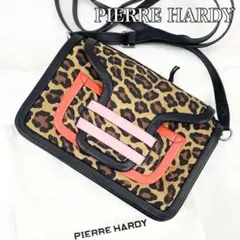 美品 ピエールアルディ アルファ レオパード 豹柄 ハンドバッグ