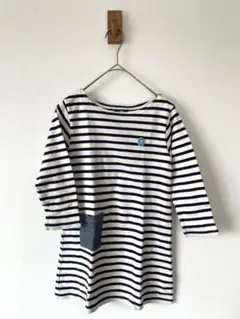 Laundry　ランドリー　ボーダーワンピース　110cm