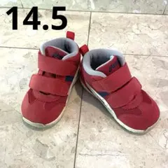 アシックス SUKUSUKU（スクスク）14.5cm 赤