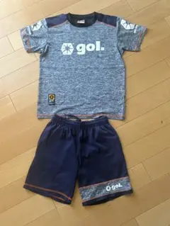 gol. サッカーウェア ネイビー/グレー　150サイズ