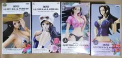 ワンピース、ニコ・ロビンGlitter&Glamours フィギュア計4つ