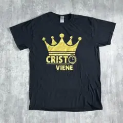 カトリッククリスチャンTシャツ　黒 王冠