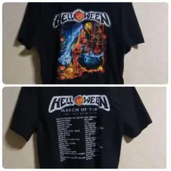 【6日限定値下げ】ツアーTシャツ helloween Tシャツ ハロウィン