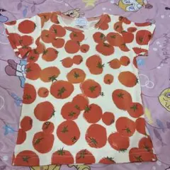 ハッカキッズ　トマト　総柄　100cm