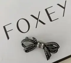 FOXEY 人気　リボンブローチ カタログ掲載品　フォクシー