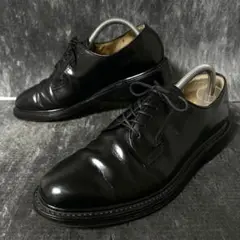 国産ヴィンテージ VAN プレーントゥ　25.5cm レザーシューズ　黒