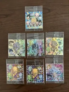 ドラゴンボールシール　7枚