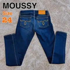 【大人気✨️極美品】 マウジー リバーススキニー ストレッチ スリムデニム 赤耳