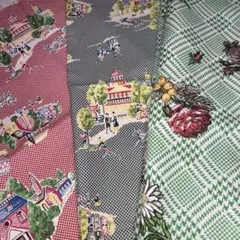 岡本洋子　綿生地　シャーティーング　レアレアセット