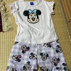 ミニー　半袖パジャマ　120