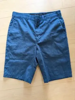 ブルーネイビー ショートパンツ ハーフパンツ メンズ 33/32